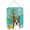 Christmas Tree and Dog Art Wall or Door Hanging Prints - S000213B001695P056075V000