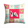 Love Design with Dog Fabric Decorative Pillow - S000213B001695P010379V000