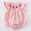 Smocked Strawberry Romper - B003153P001243V000