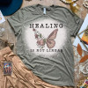Healing Is Not LInear Bleached Shirt