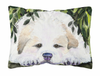 Dog Portrait/Landscape Painting Fabric Decorative Pillow - SS8944PW1216