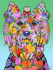 Yorkiepoo - Hippie Hound Studios Welcome  House and Garden Flags - bestofbreeds-1562