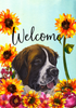 Yorkiepoo - Hippie Hound Studios Welcome  House and Garden Flags - bestofbreeds-1252