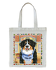 Bernese Mountain Dog - Tomoyo Pitcher   Dog Breed Tote Bags