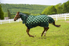 Tuffrider 1200D Ripstop 220 Gms Polyfill Horse Print Combo Neck Two Tone Horse Turnout Blanket - 100887-262-14-66