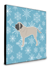 Winter Snowflake Dog Artwork Wall Panel - S000213B001695P014699V010
