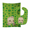 Animal Baby Bib & Burp Cloth - BB9035STBU