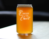 Queen of the Court Beer Can Pint Glass - Pickleball Gifts