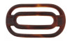 French Tortoise Shell Open Barrette - 676-03