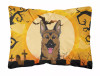 Halloween Dog Art Canvas Fabric Decorative Pillow - S000213B001695P057436V000