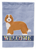 Doxiepoo #2 Welcome Flag Garden Size