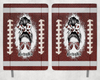 Football Mom Printed 8 Inch  A-5 Journal