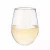 Scattered Snowflakes Stemless Wine Glass By Twine
