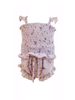 Ditsy Floral Top & Bloomers Set