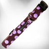 Polka Dot Dog on Brown Collars - 332-3
