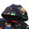 Baby Boy All Over Excavators Pattern Zipper Front Design Coat - S002469B002707P000221V003