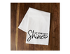"Let Your Light Shine" Tea Towel