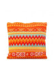 Bright Orange Jacquard Cushion Cover - S001342B001931P000008V004