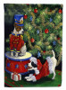 Christmas Dog Art Flag - S000213B001695P001821V039