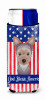 American Flag and Dog Ultra Hugger for slim cans - S000213B001695P061934V000
