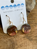 Red Creek Jasper Circle Earrings - E-RCJ-CR5