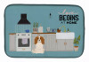 Dog Kitchen Scene Dish Drying Mat - S000213B001695P020173V011