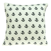 Parkland Collection Andrea Nautical Blue Throw Pillow
