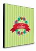 Christmas Wreath Artwork Wall Panel