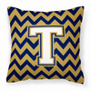 Letter Chevron Fabric Decorative Pillow - S000213B001695P066351V020
