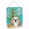 Christmas Tree and Dog Art Wall or Door Hanging Prints - S000213B001695P056068V000