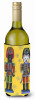 Christmas Dog Art Wine Bottle Hugger - S000213B001695P020974V005