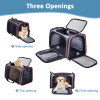 GOOPAWS Soft-Sided Kennel Pet Carrier for Small Dogs, Cats, Puppy, Airline Approved Cat Carriers Dog Carrier Collapsible, Travel Handbag & Car Seat - S001305B001923P000004V001