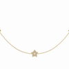 Lucky Star Layered Diamond Necklace in 14K Yellow Gold Vermeil on Sterling Silver