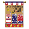 Garden Let's Celebrate Y'All Flag