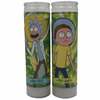 Rick and Morty Devotional Prayer Saint Candle Set