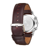 "WARSAW" MENS LEATHER BAND CHRONOGRAPH WATCH