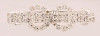 Automatic Barrette Bar Crystal Stone - 12121-595-04