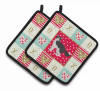 Cat XOXO Pair of Pot Holders - S000213B001695P009037V017