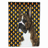 Candy Corn Halloween Dog Portrait Flag Garden Size - SS4301GF
