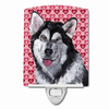 Hearts Love and Valentine's Day Dog Art Ceramic Night Light - SC9494CNL