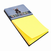 Welcome Design with Dog Sticky Note Holder - S000213B001695P080810V000