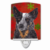 Snowflakes Holiday Dog Art Ceramic Night Light - SC9436CNL