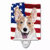 Dog with American Flag USA Ceramic Night Light - S000213B001695P103467V000