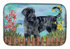 Spring Dog on Dish Drying Mat - S000213B001695P115610V023