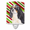 Candy Cane Holiday Christmas Dog Art Ceramic Night Light - S000213B001695P103041V000