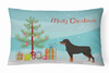 Christmas Tree Dog Art Canvas Fabric Decorative Pillow Style 2 - S000213B001695P001345V000