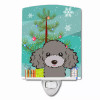 Christmas Tree and Dog Ceramic Night Light - S000213B001695P099086V000