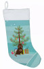 Christmas Tree and Dog on Christmas Stocking - S000213B001695P002193V033