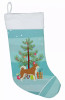 Christmas Tree and Dog on Christmas Stocking - S000213B001695P002193V036
