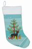 Christmas Tree and Dog on Christmas Stocking - S000213B001695P002193V004